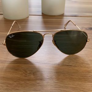 Ray-Ban Aviator Classic Green/Gold